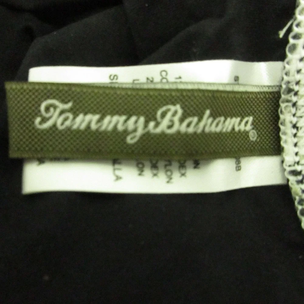 Tommy Bahama Swim Skirt Womens Small Brown Leopard Print Wrap Built In Brief